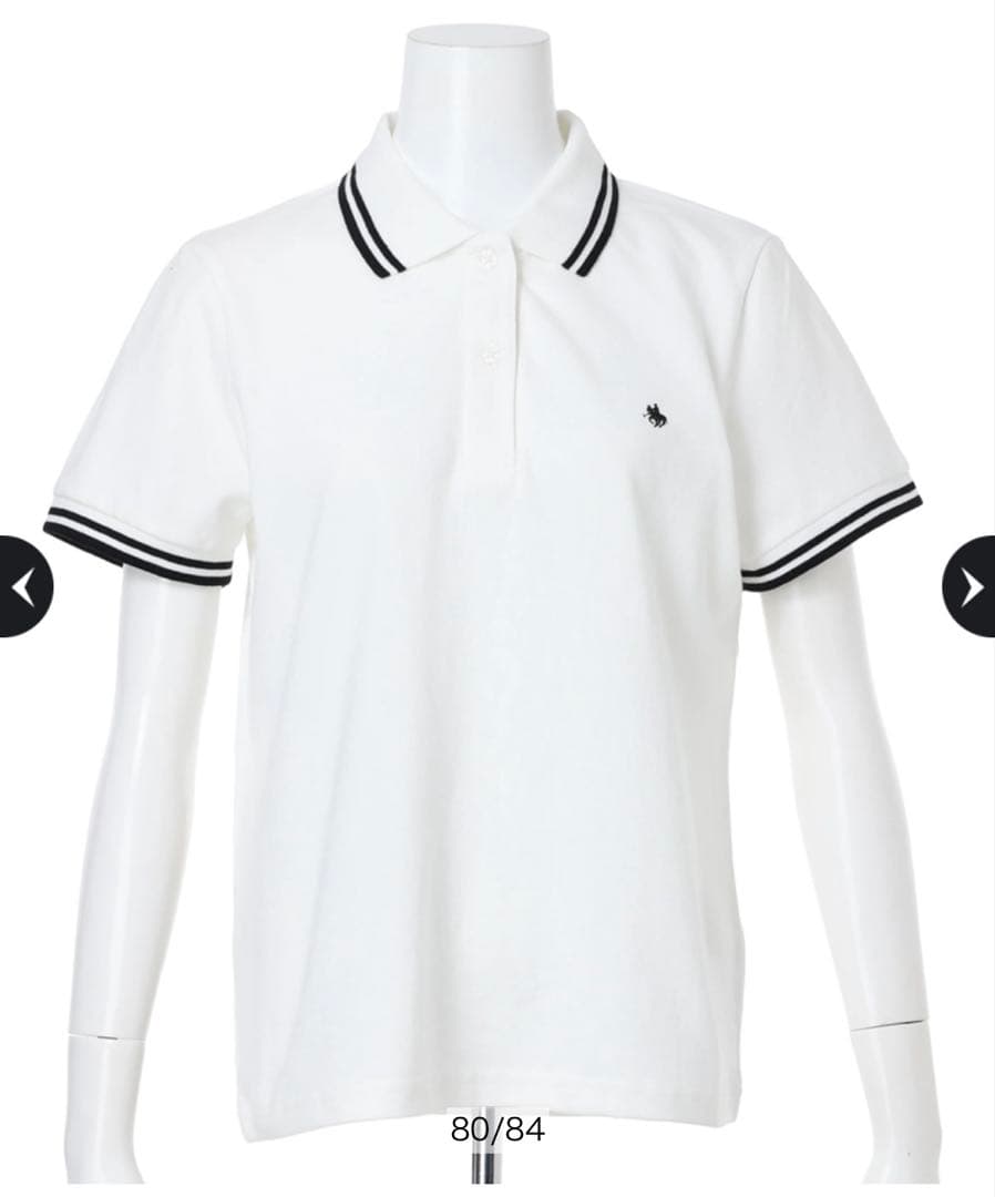リランドチュール　ポロシャツ　〈POLO BCSコラボ〉　白