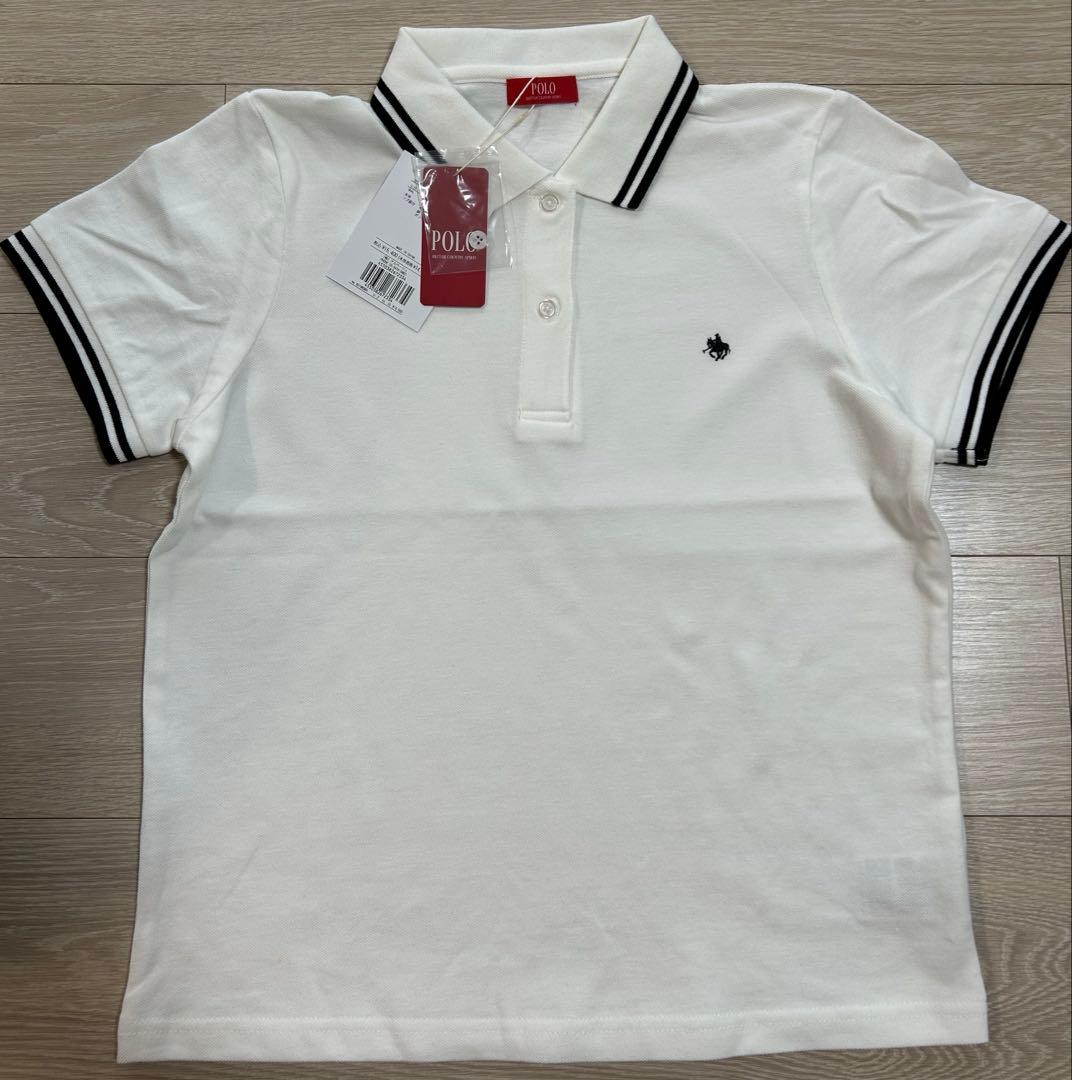 リランドチュール　ポロシャツ　〈POLO BCSコラボ〉　白