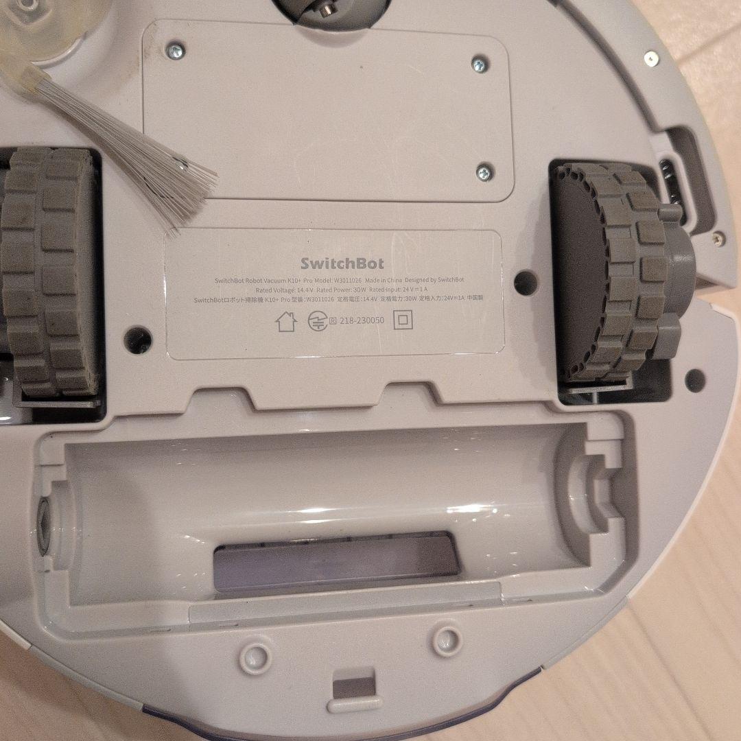 SwitchBot ロボット掃除機 本体 K10+