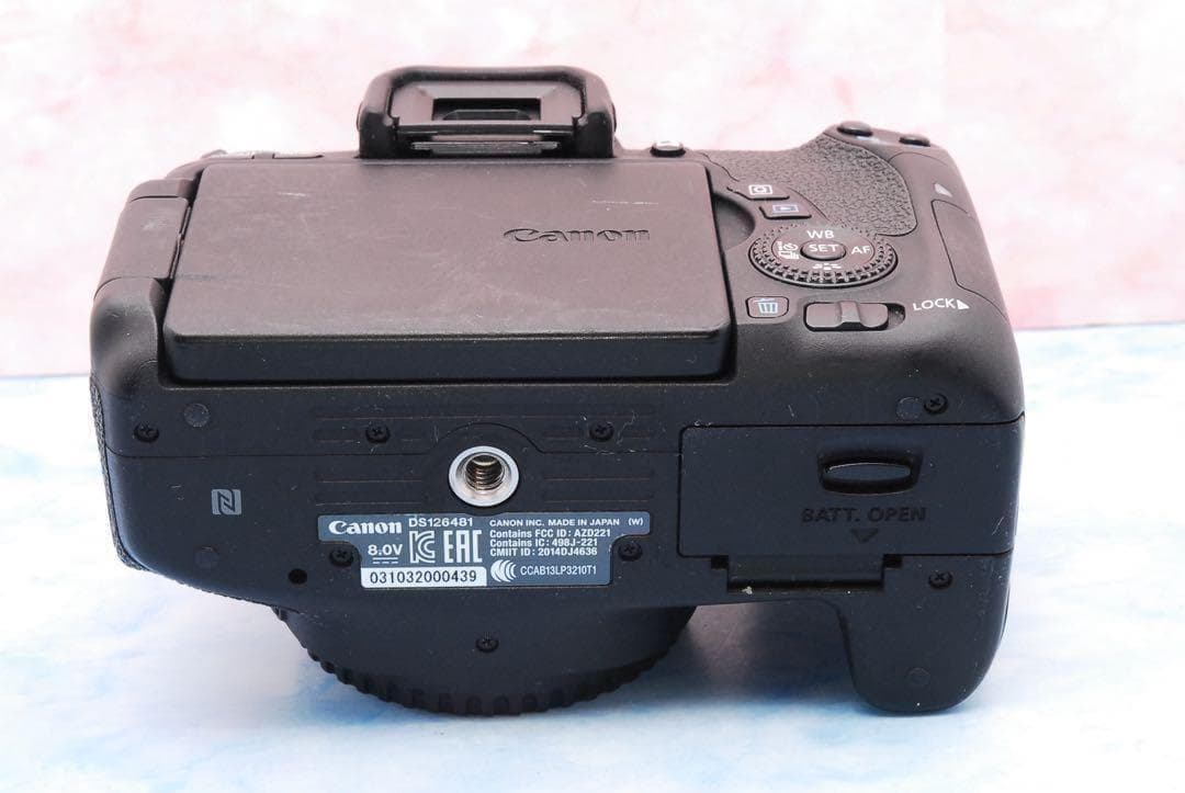 ☆Wi-Fi搭載☆Canon EOS 8000D☆Wレンズ☆一眼レフカメラ