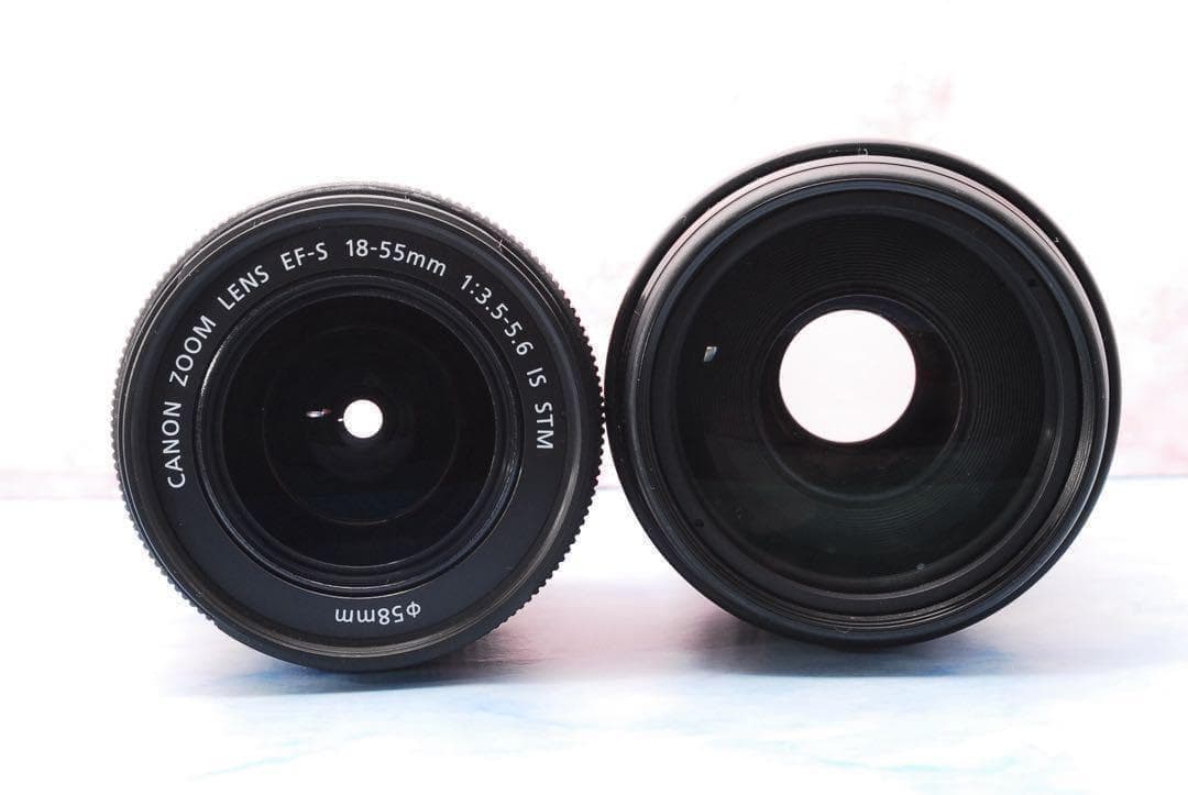 ☆Wi-Fi搭載☆Canon EOS 8000D☆Wレンズ☆一眼レフカメラ