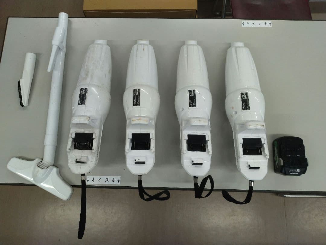 HiKOKI コードレスクリーナー R18DB　４台+バッテリー１個