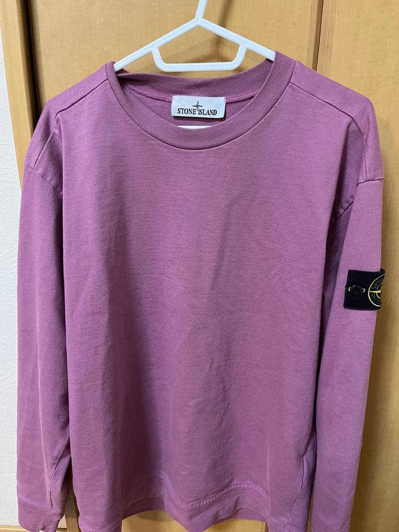 STONE  パープル　トレーナー