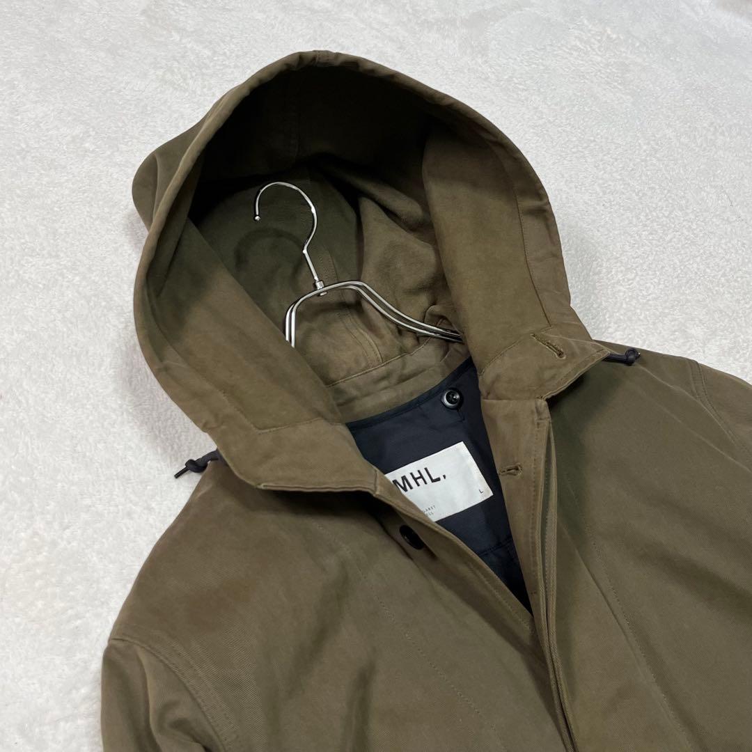 『MHL.』モッズコート ライナー脱着可 ドローコード マーガレットハウエル