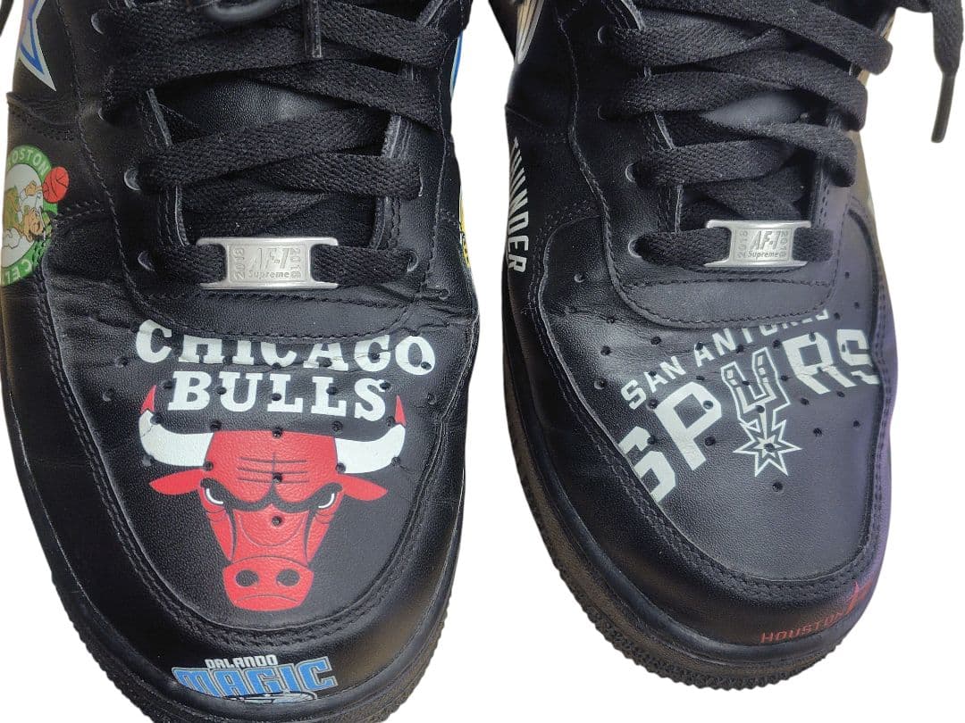 □『シュプリーム×ナイキ』(28.5) エアフォース1 NBAスニーカー