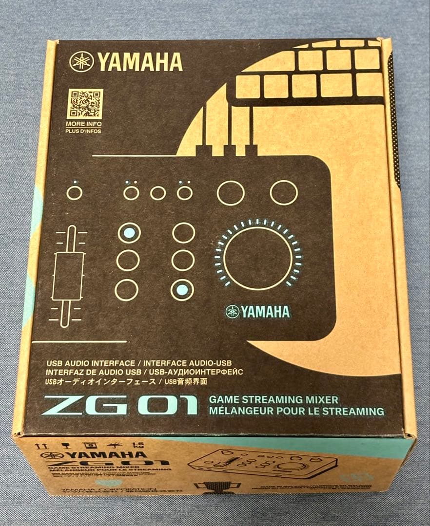 YAMAHA ZG01 ゲームストリーミングミキサー　美品　使用回数極めて少ない
