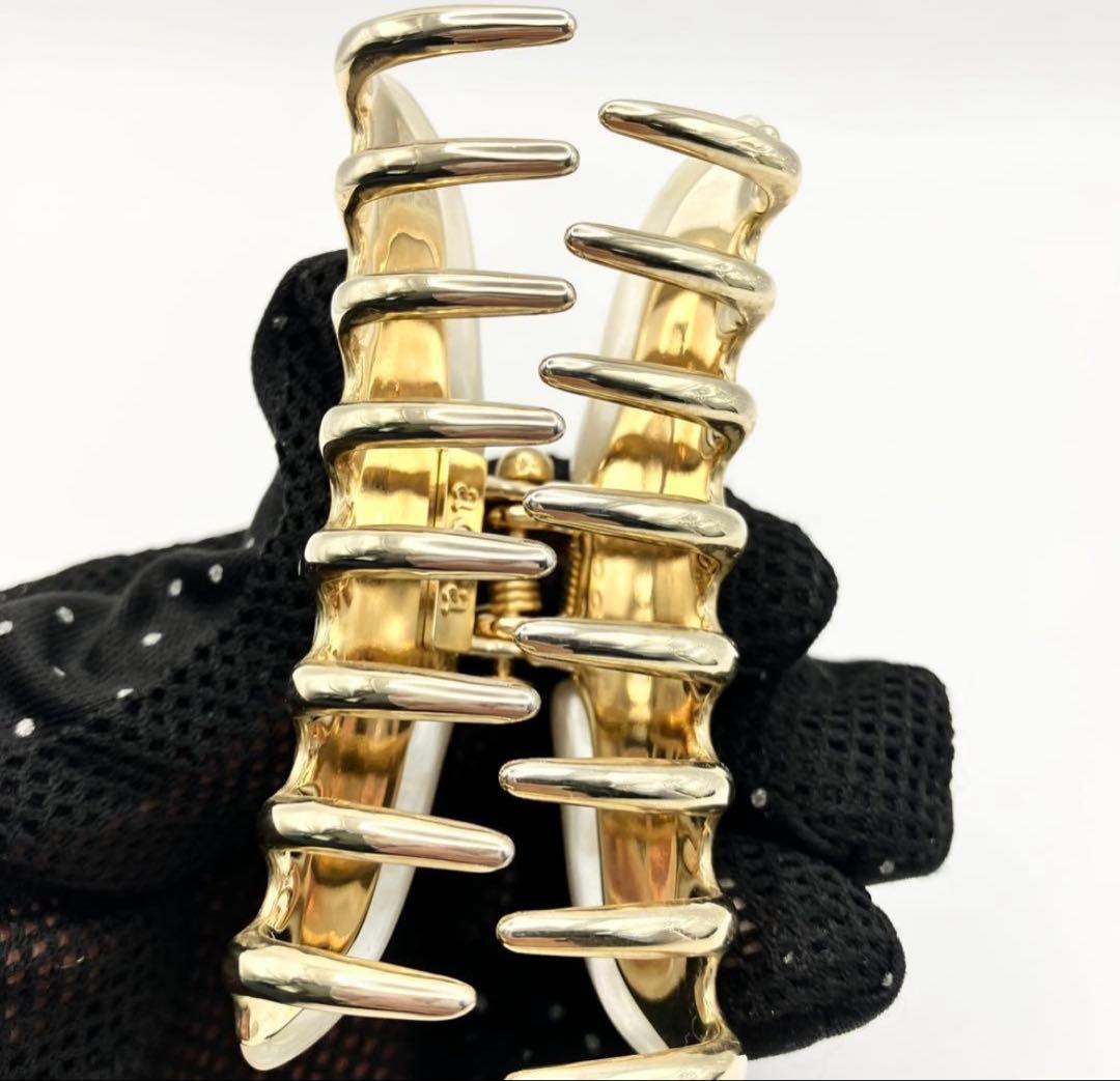 新品未使用 アッカ acca ニューコラーナ　ヘアクリップ Lサイズ　袋付き