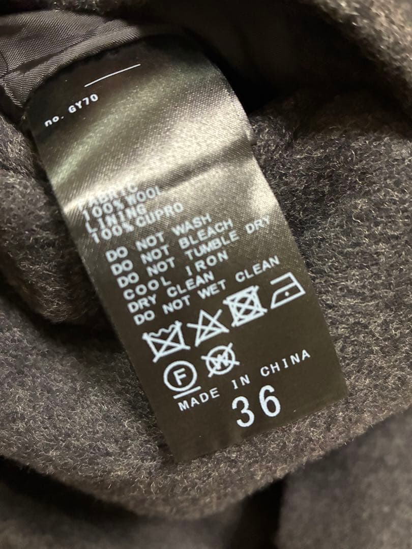 お値下げ！plage ハミルトン DRAPE MIDDLE コート36