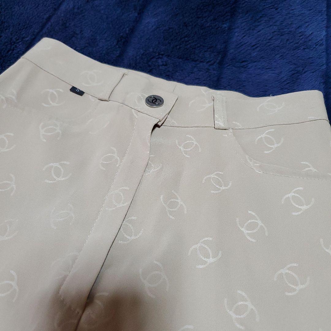 90s CHANEL BOUTIQUE COCO MARC Pants 状態良好