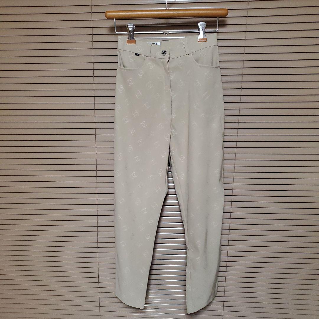 90s CHANEL BOUTIQUE COCO MARC Pants 状態良好