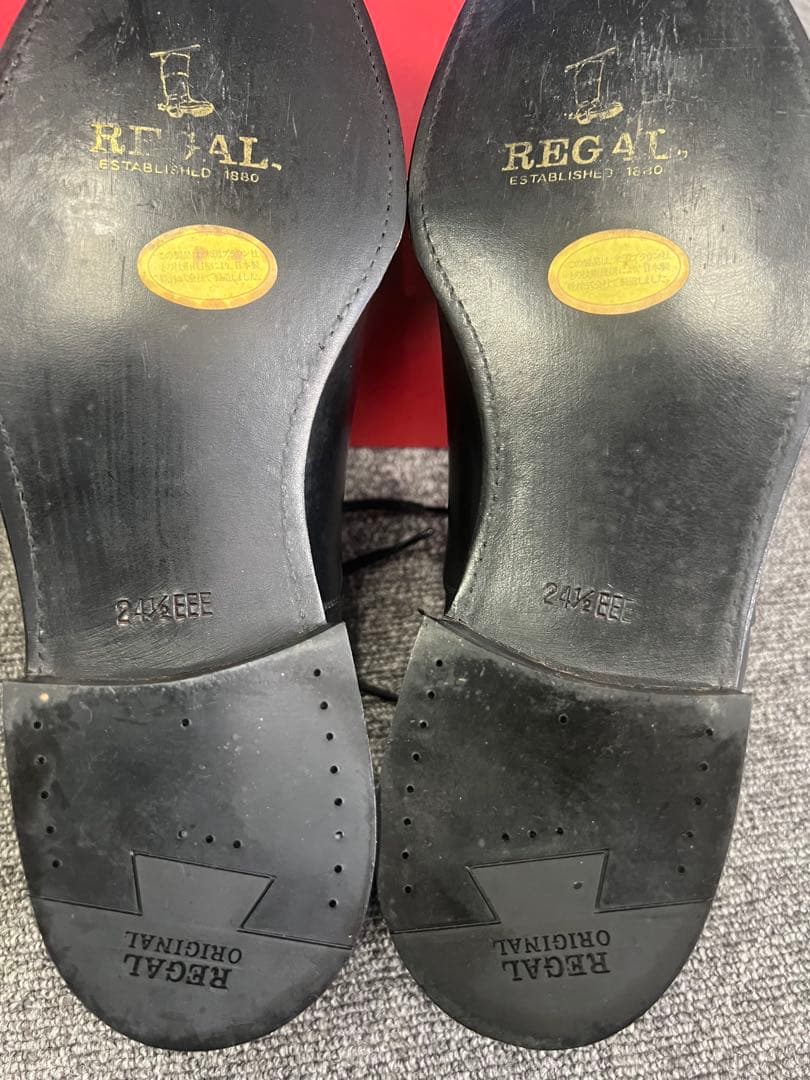 REGAL インペリアルグレード ストレートチップ ブラック