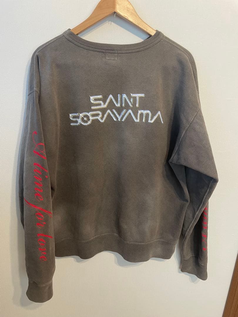 SAINT MICHAEL SORAYAMA セントマイケル 空山 スウェット