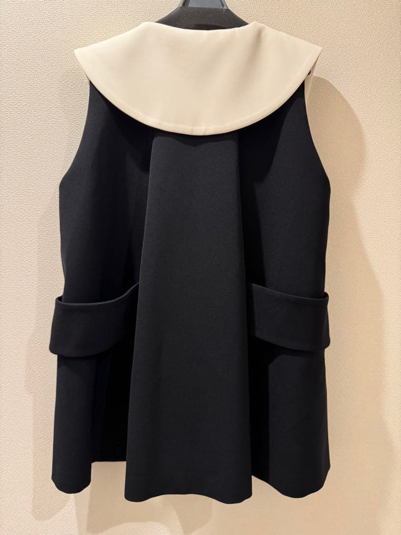 SEVEN TEN ビッグカラージレ ブラック Sサイズ