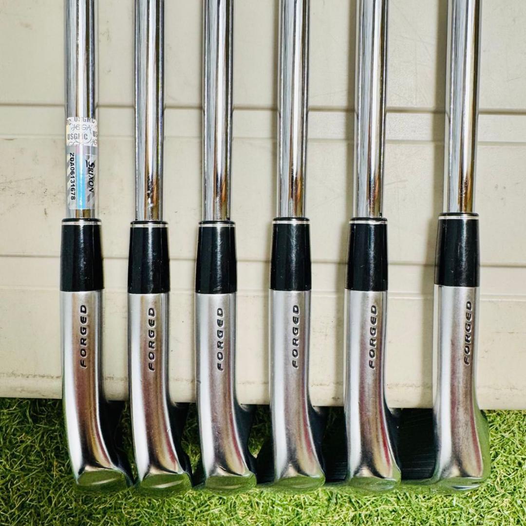 【良品】スリクソン ZX5 MkⅡ メンズアイアンセット 6本 スチール X