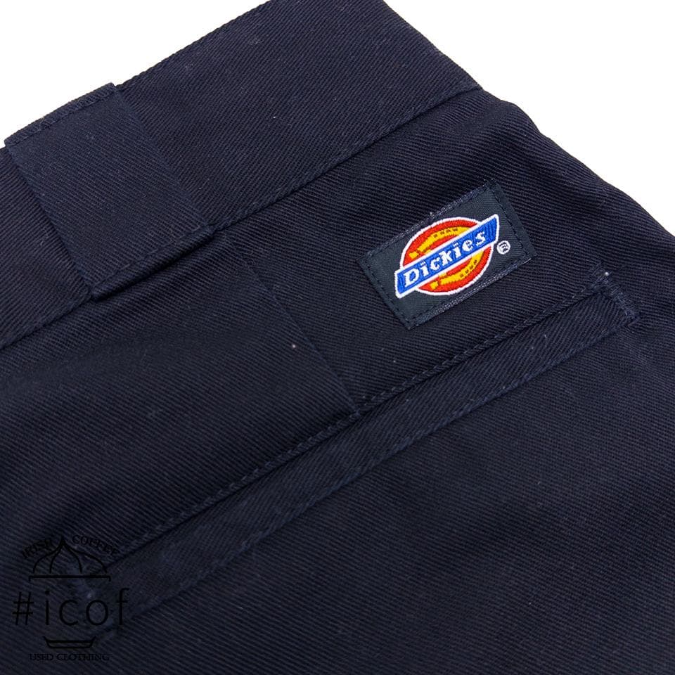 90s USA製 S874W DICKIES 34 黒 ブラック a429