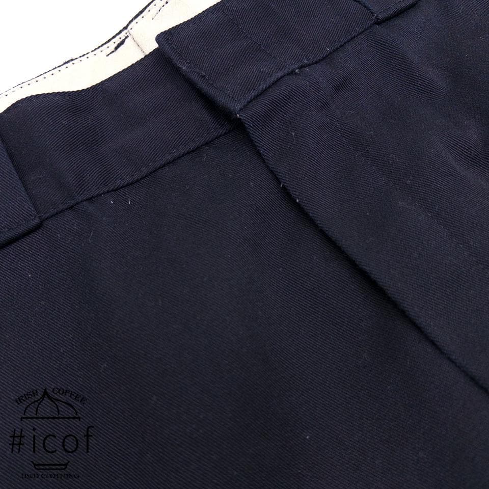 90s USA製 S874W DICKIES 34 黒 ブラック a429