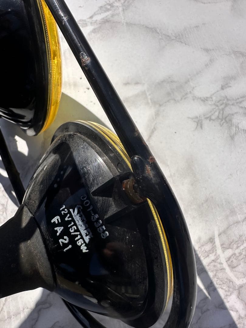 AF58 ズーマー US デカ目ヘッドライト ラッカス ステー リフレクター