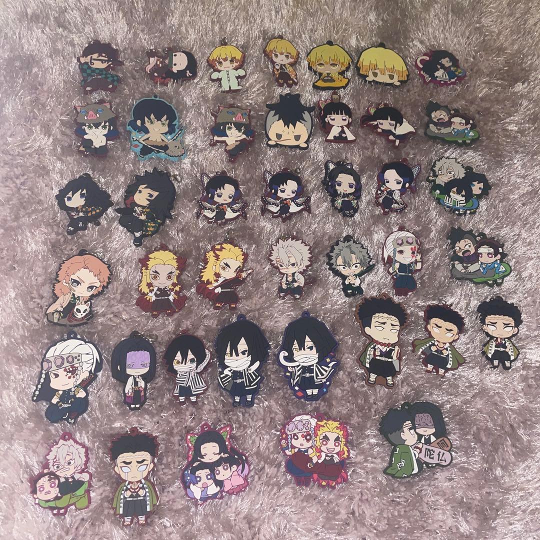 鬼滅の刃ラバーストラップ41個セット