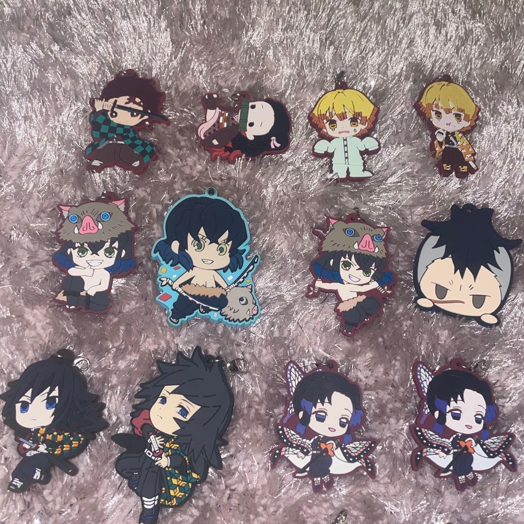 鬼滅の刃ラバーストラップ41個セット