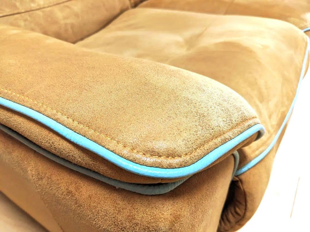 【いぬ】【直接引取−3万円】関家具 バッジオ 電動ソファ