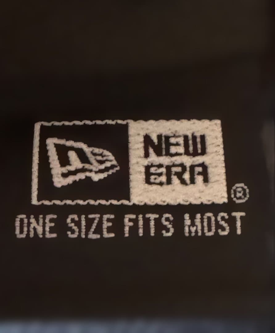 新品 supreme x newera logo beanie black