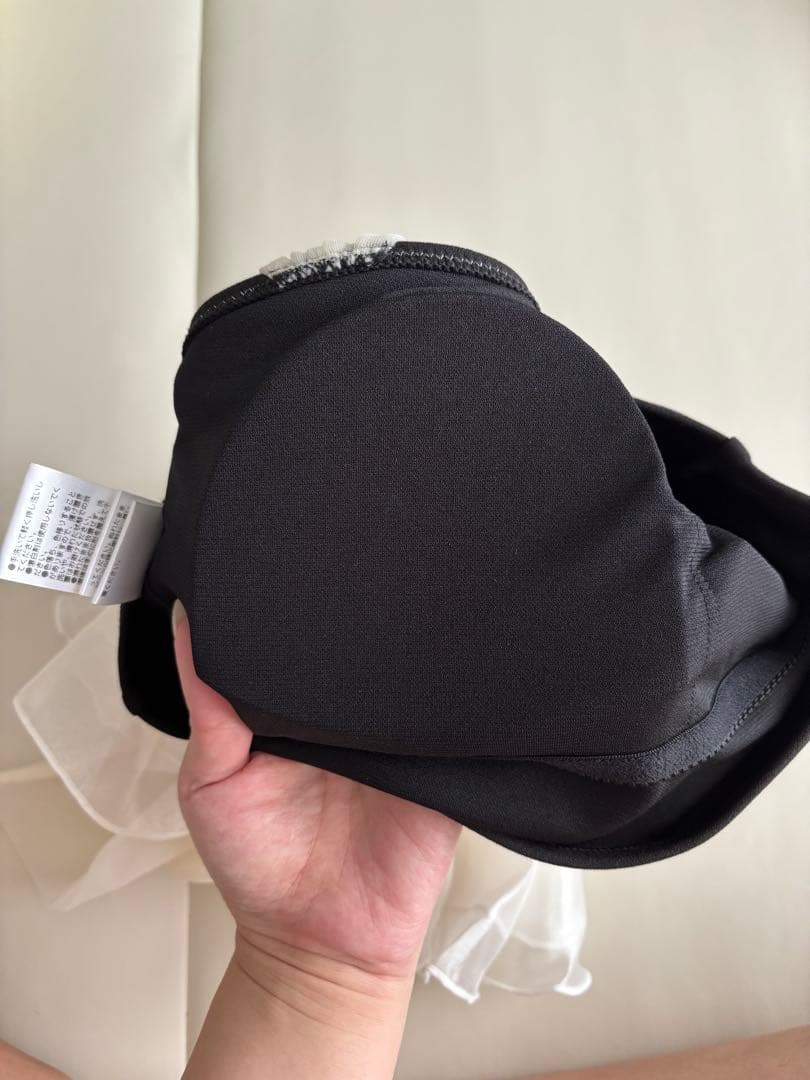 NICE CLAUP 肩リボンワンショルダー　水着