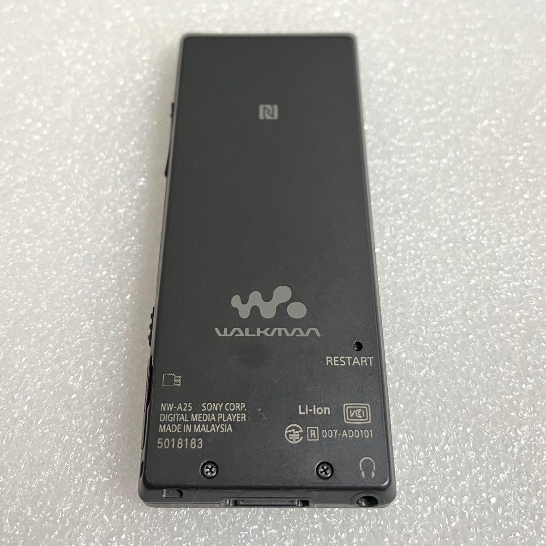 【バッテリ良好】ソニー　ウォークマン　NW-A25 16GB チャコールブラック