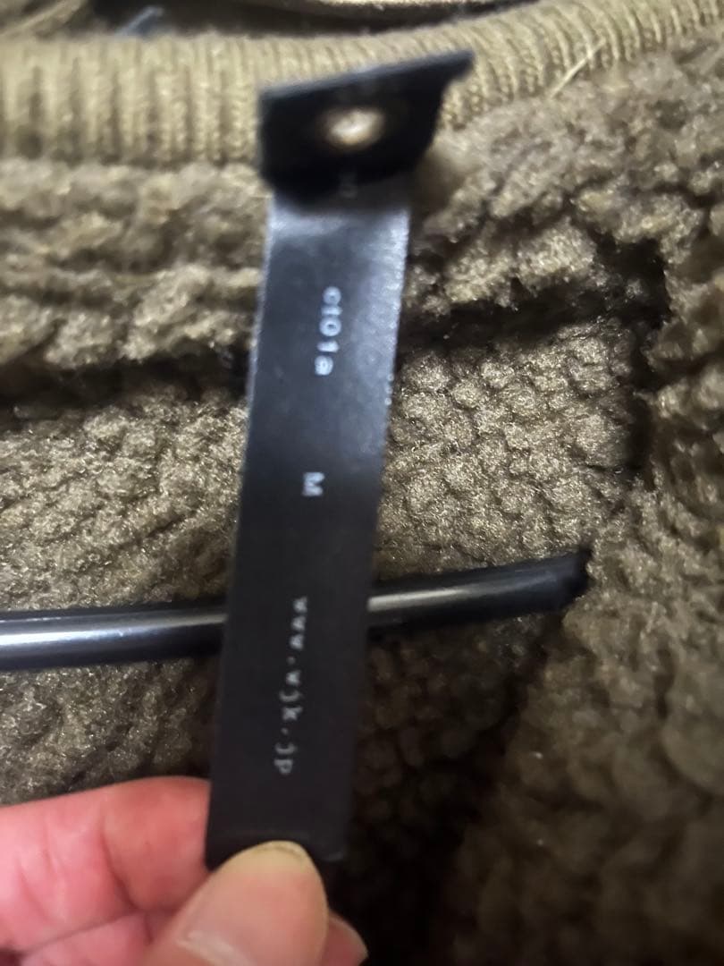 ファー付きミリタリースタイルモッズコート