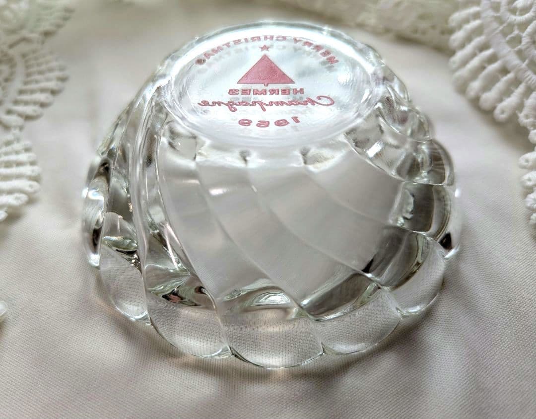 超希少 1959 HERMES キャンドルホルダー 非売品 クリスマスノベルティ