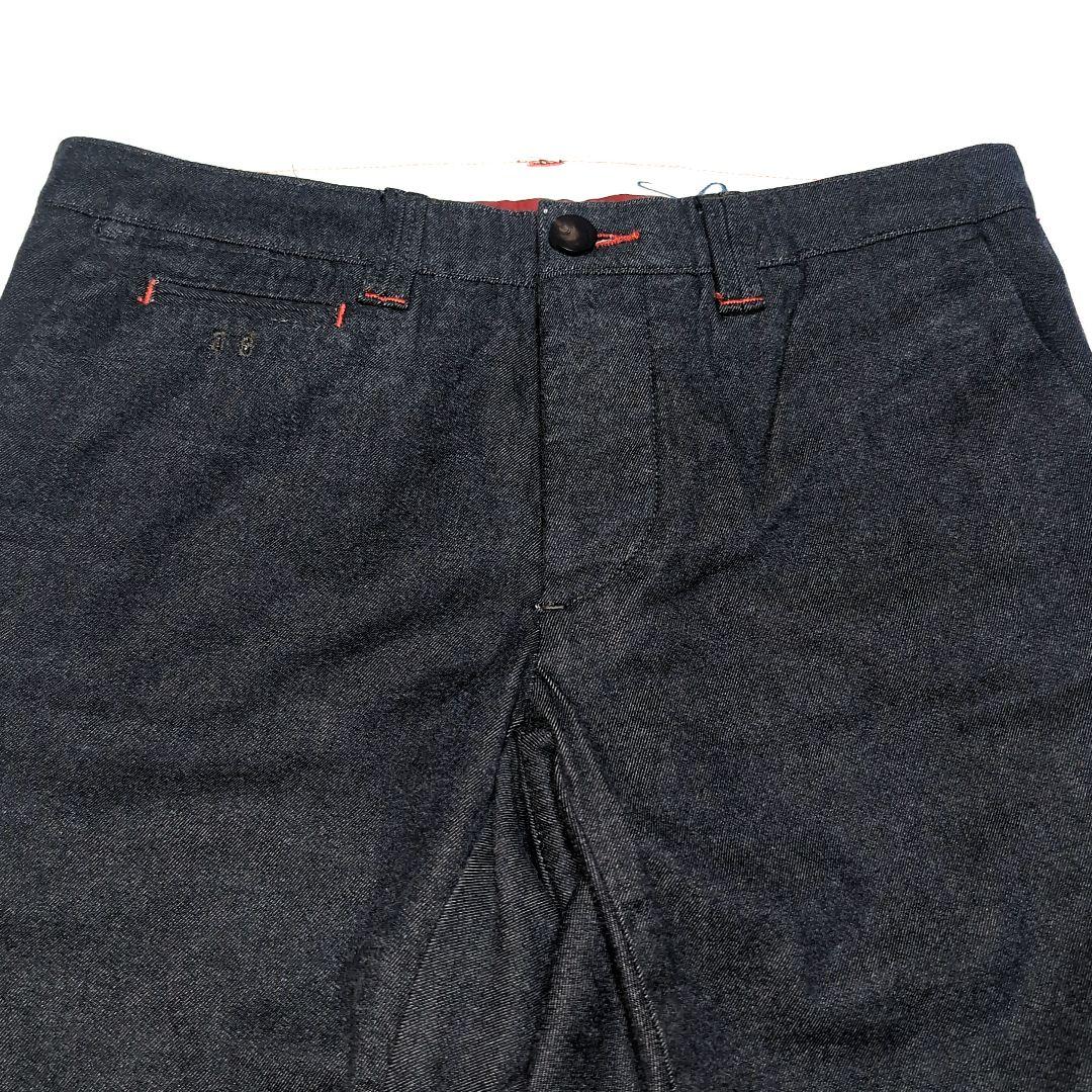 トラマロッサ 上質コットン メンズ パンツ W29 イタリア製 美シルエット