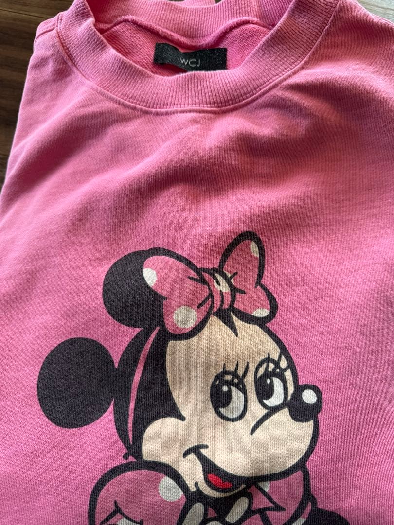 Disney collection WCJ SWEAT BIG TOP ピンク