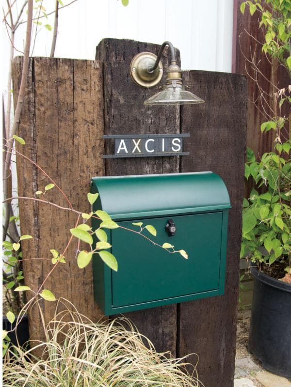 ぽむ AXCIS アクシス ルーフィングポスト グリーン HS2965