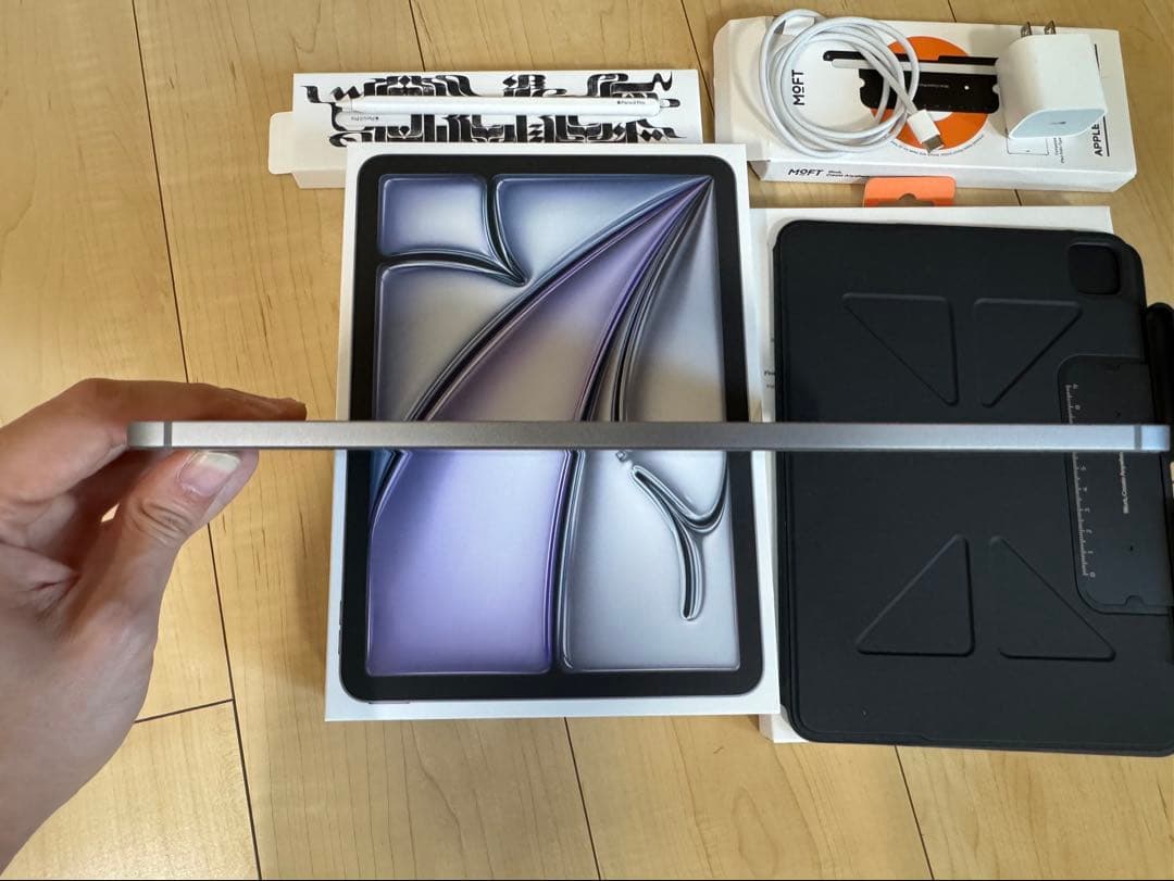 【美品】iPad Air M2 セルラー Apple Pencil + おまけ