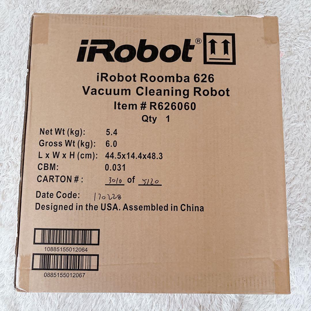 完全 未開封】iRobot Roomba ルンバ 626 ロボット 掃除機