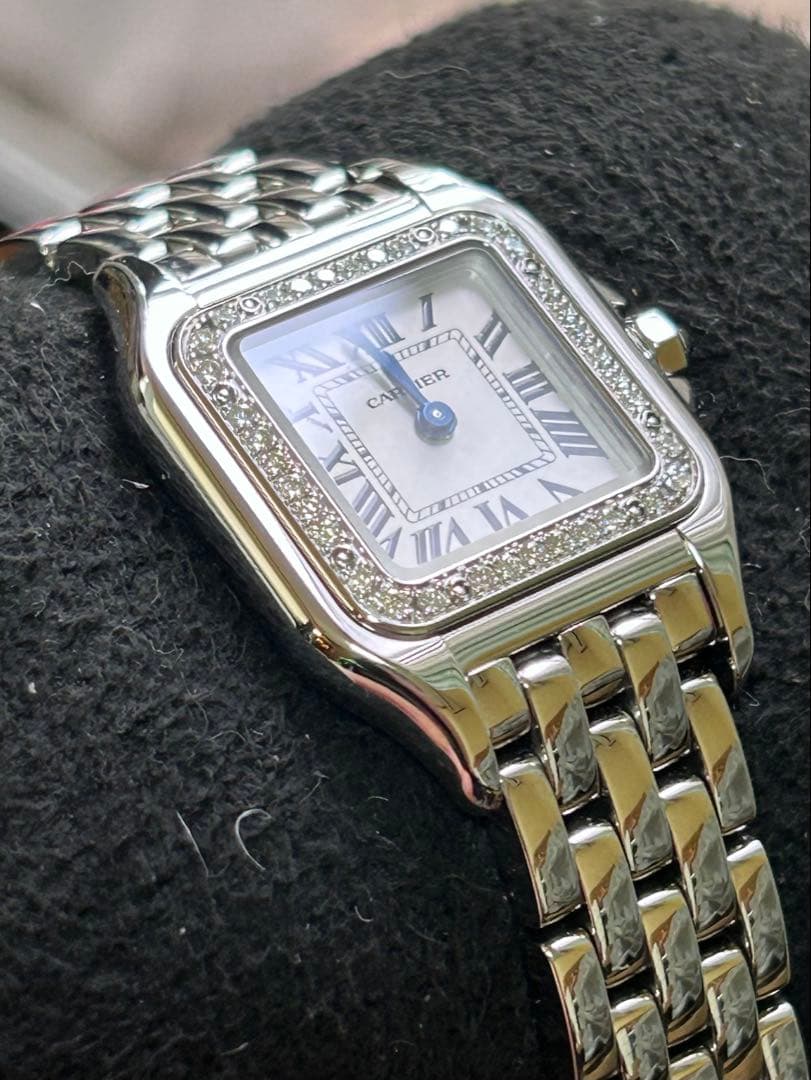 【極美品】カルティエPANTHERE DE CARTIER SM 腕時計