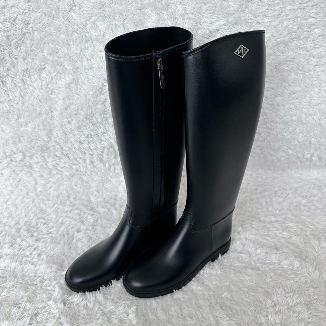 【美品】マッキントッシュフィロソフィー レインブーツ 長靴 ブラック S