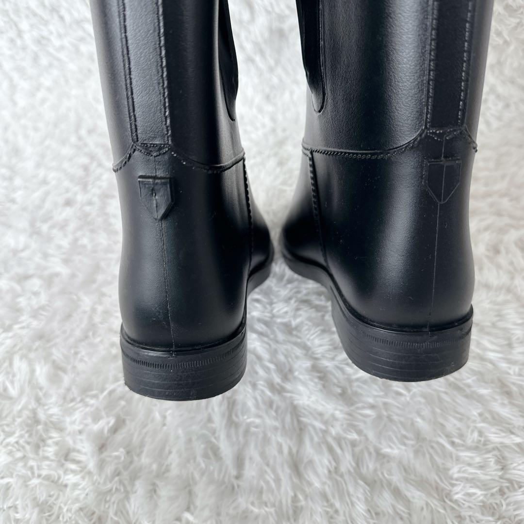 【美品】マッキントッシュフィロソフィー レインブーツ 長靴 ブラック S