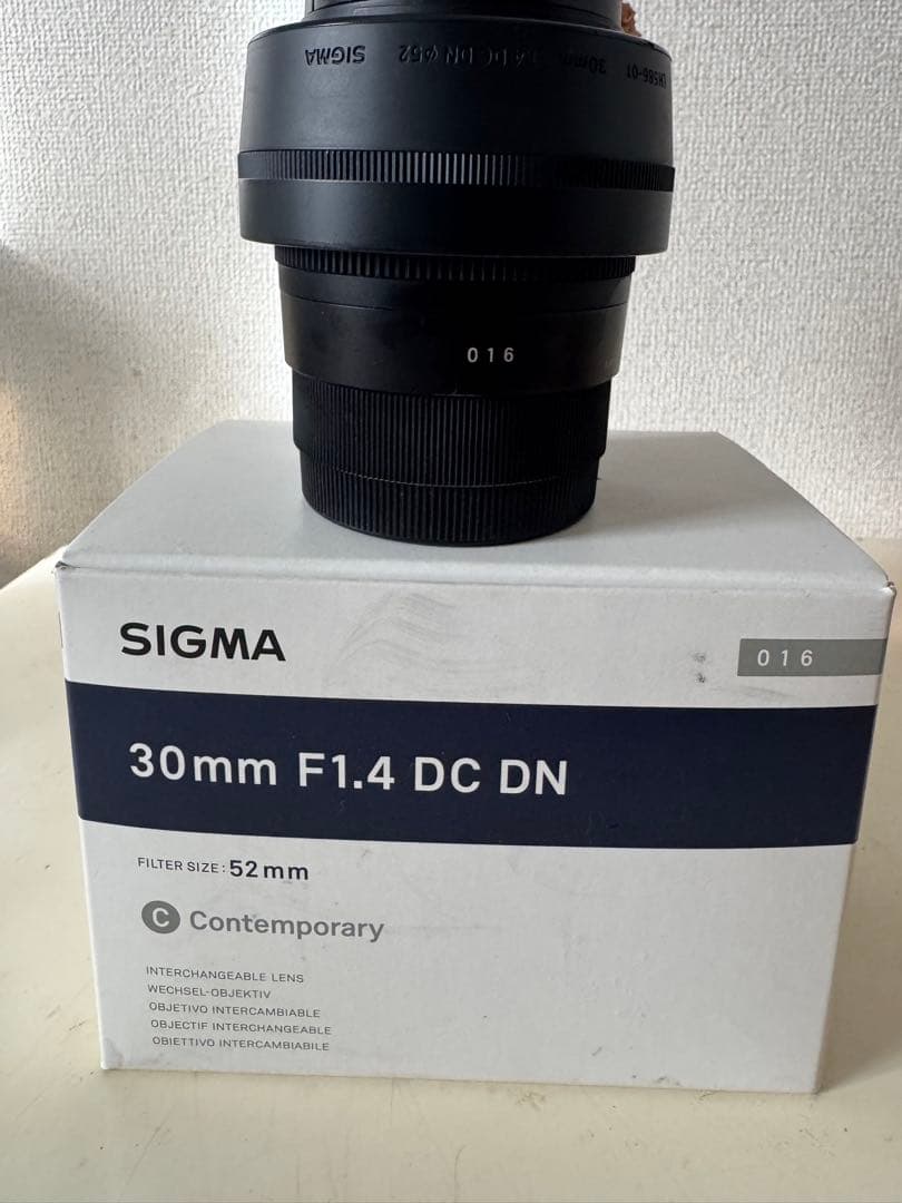 SIGMA 30mm F1.4 DC DN レンズ