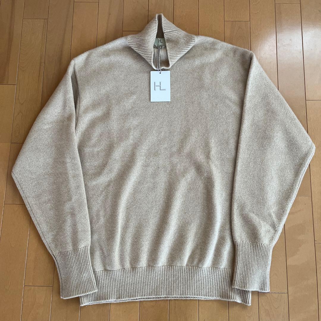 HERILL ヘリル ゴールデンキャッシュカシミヤタートルネックニット　サイズ3