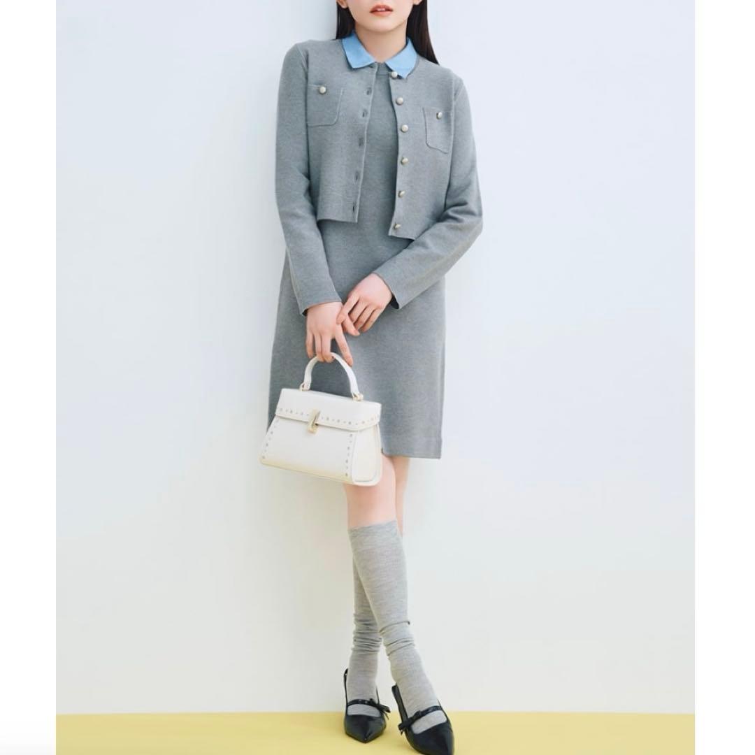 【リュタン】ビジュースタッズポシェット（M）