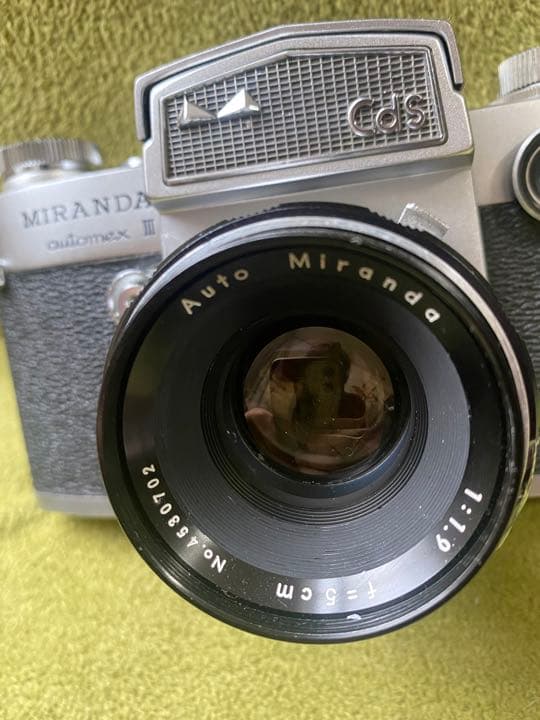 ミランダ　Miranda 一眼レフ　automex Ⅲ 50mm f1.9付き