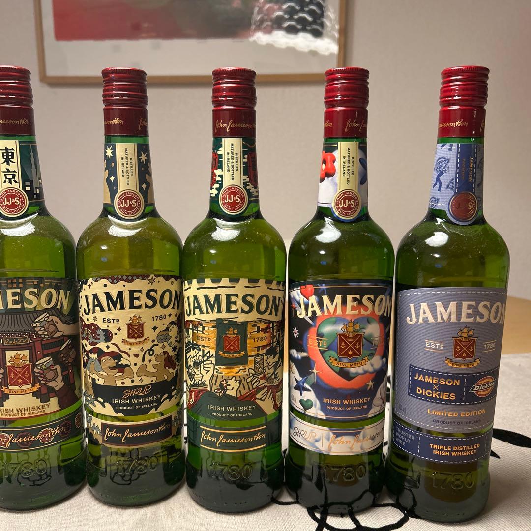 ジェムソン　ウイスキー 限定版 8本セット