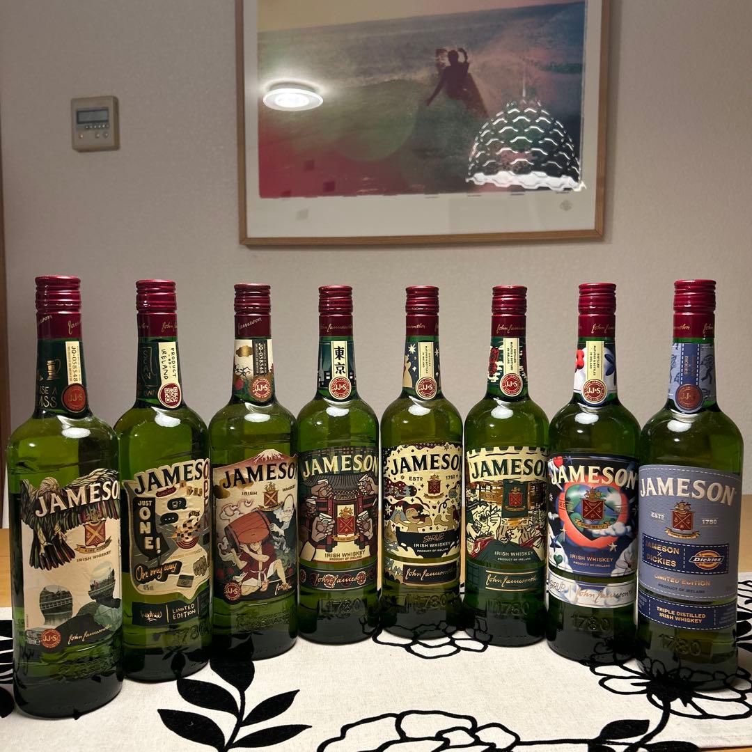 ジェムソン　ウイスキー 限定版 8本セット