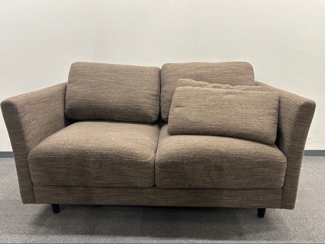 ニトリ　2人がけファブリックソファ　CA10 DR-DMO ダークモカ