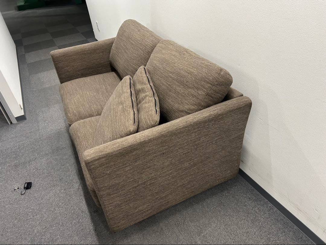 ニトリ　2人がけファブリックソファ　CA10 DR-DMO ダークモカ