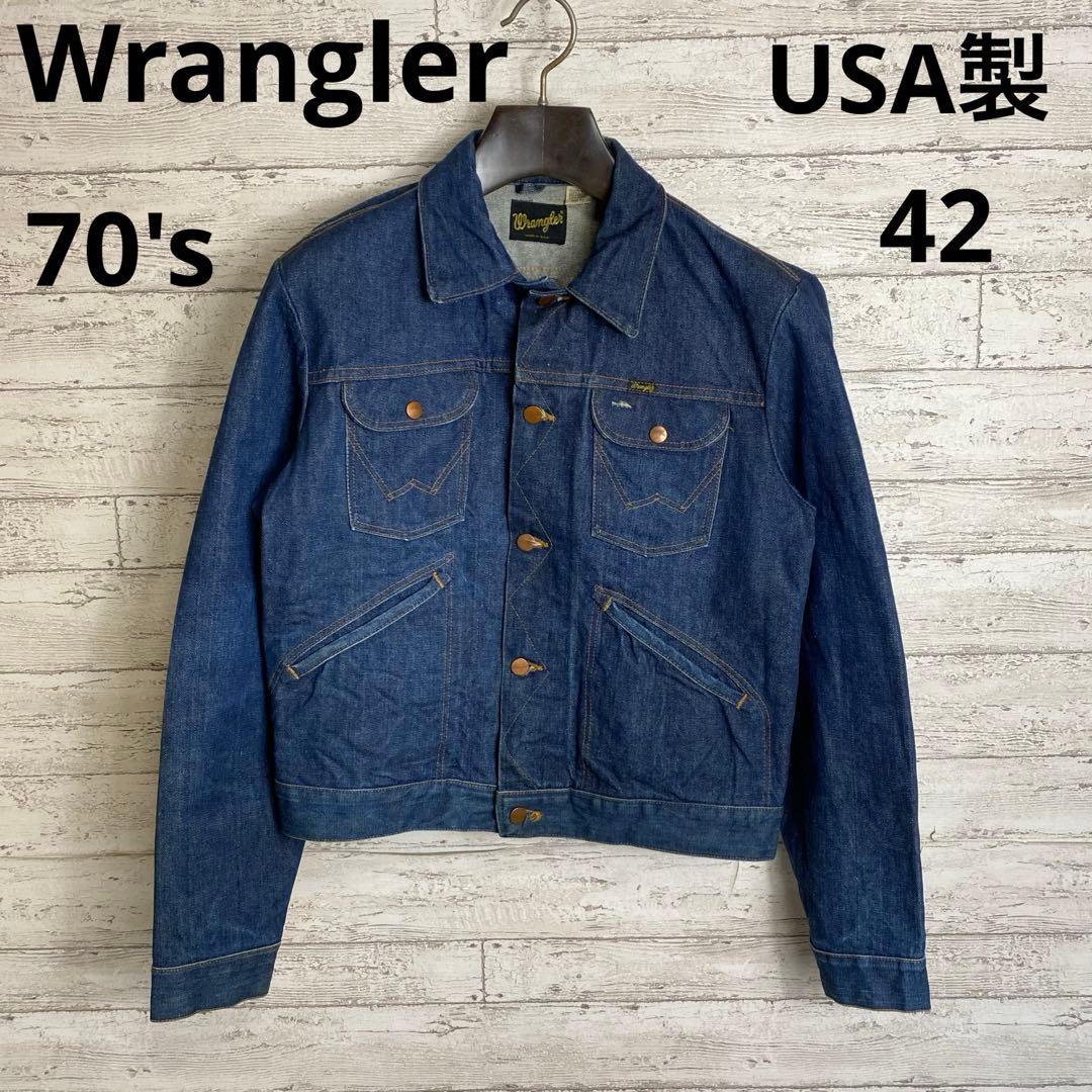 K*Z様 70's Wrangler 124MJ デニムジャケット　USA製 サ