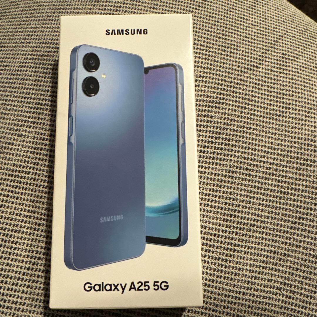 【新品】開封済 SAMSUNG GALAXY A25 5G 64GB Blue