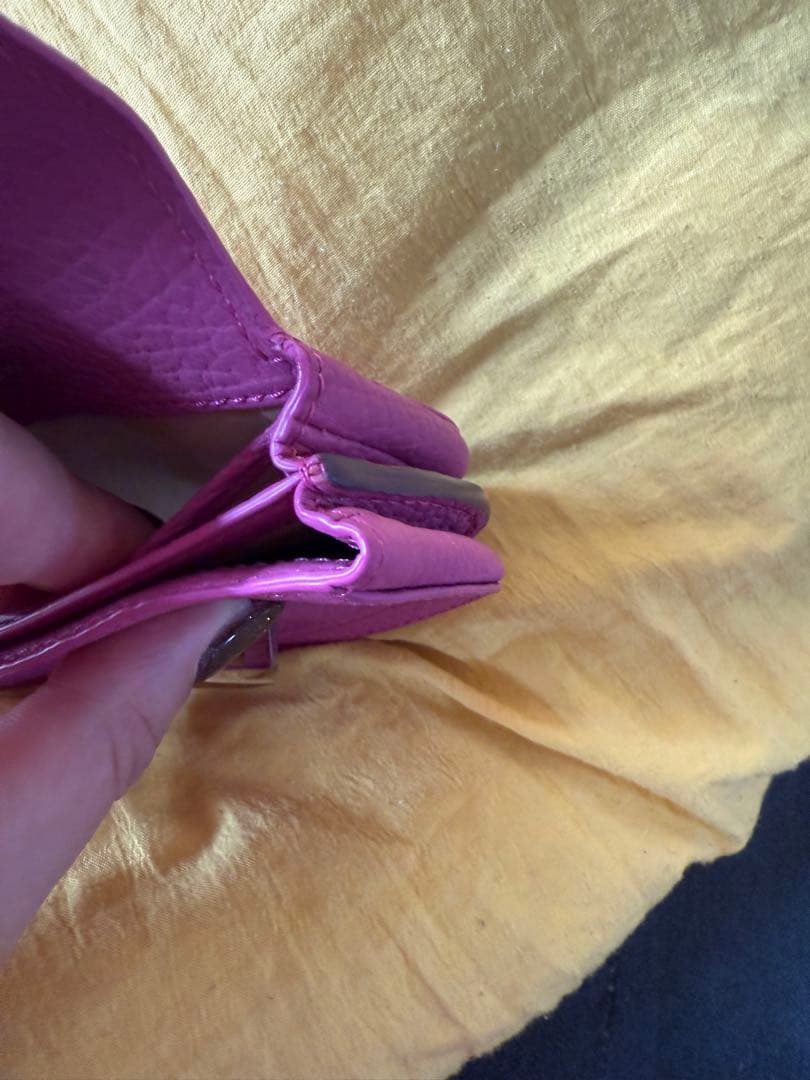 DELVAAUX デルヴォー　ピンクレザー ケース