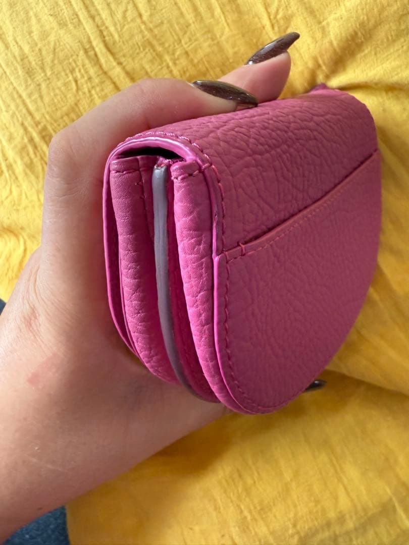 DELVAAUX デルヴォー　ピンクレザー ケース