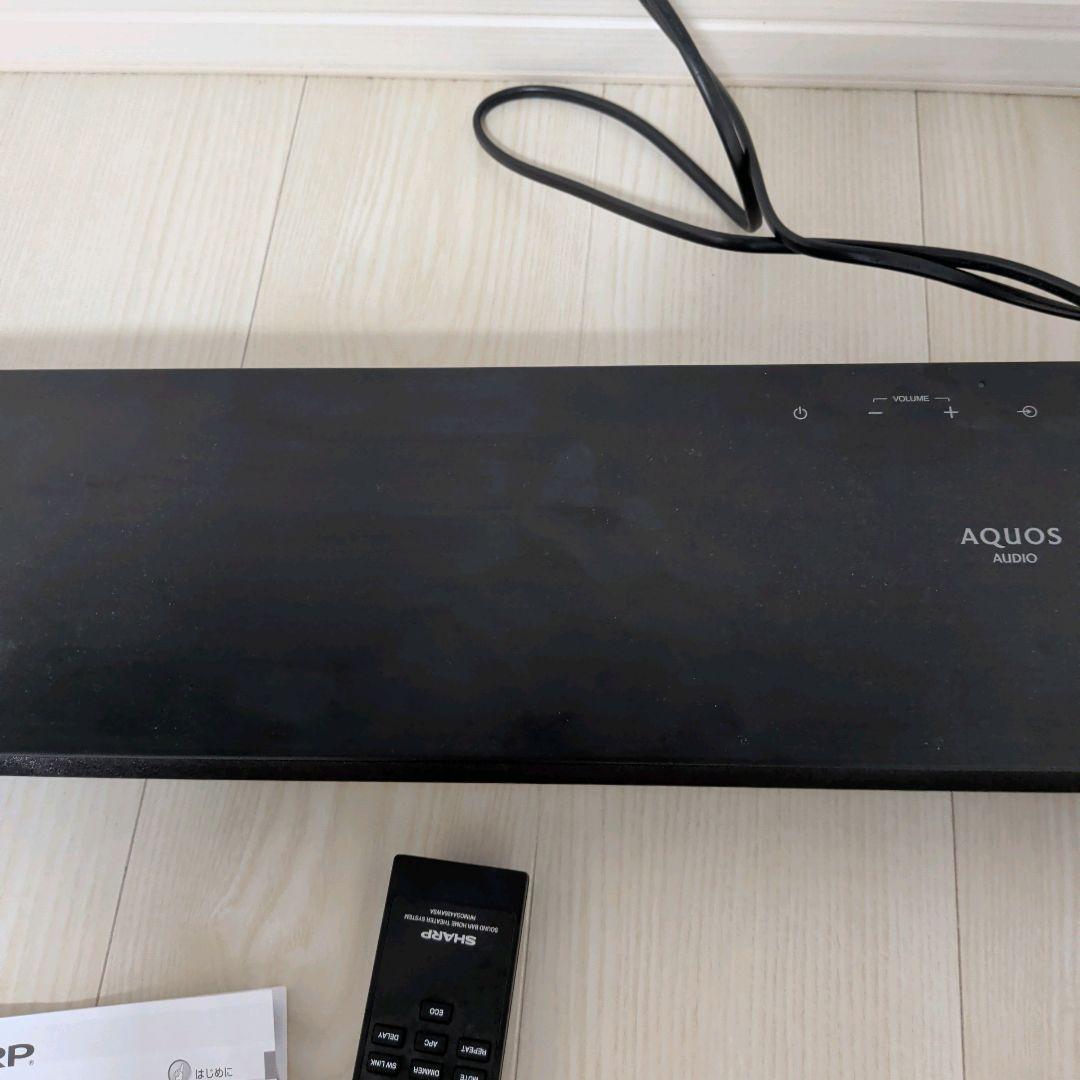 SHARP　シアターバーシステム　フロントスピーカー　サブウーハー